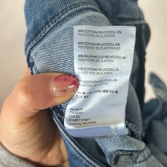 Anthropologie Pilcro and the Letterpress High-Rise BootCut Jeans sz 27 flare - Picture 10 of 10